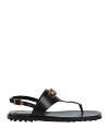 【送料無料】 トッズ レディース サンダル シューズ Flip flops Black