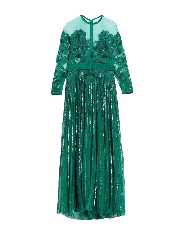 【送料無料】 エリー サーブ レディース ワンピース トップス Long dress Emerald green