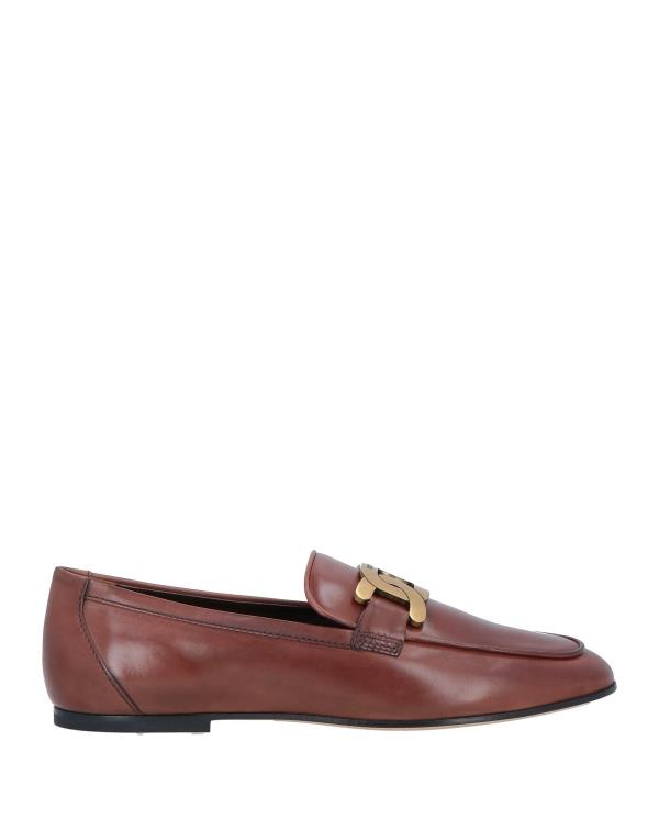 【送料無料】 トッズ レディース スリッポン・ローファー シューズ Loafers Brown