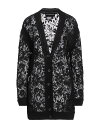  エルマンノ シェルヴィーノ レディース カーディガン アウター Cardigan Black