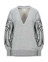 【送料無料】 ゴールデングース レディース パーカー・スウェット アウター Sweatshirt Light grey