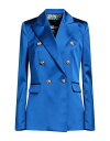 【送料無料】 ジャストカバリ レディース ジャケット・ブルゾン ブレザー アウター Blazer Bright blue