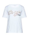  パトリツィア ペペ レディース Tシャツ トップス T-shirt White