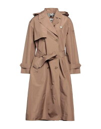 エーグル ピーコート レディース 【送料無料】 エーグル レディース コート アウター Double breasted pea coat Brown