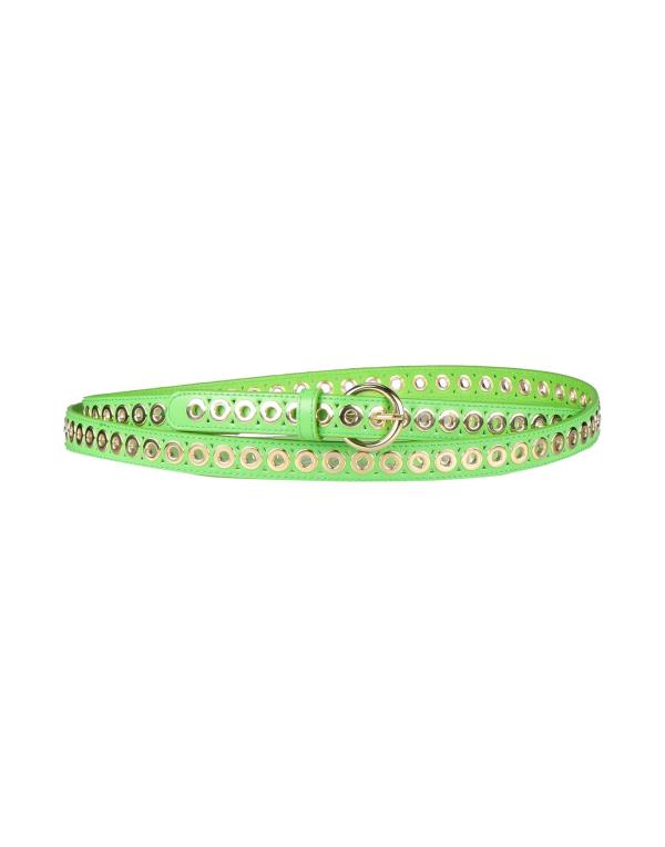 【送料無料】 サンドロ レディース ベルト アクセサリー Thin belt Green