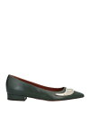 【送料無料】 ロートレショーズ レディース ベルト アクセサリー Ballet flats Dark green