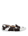 【送料無料】 トッズ レディース スリッポン・ローファー シューズ Loafers Off white