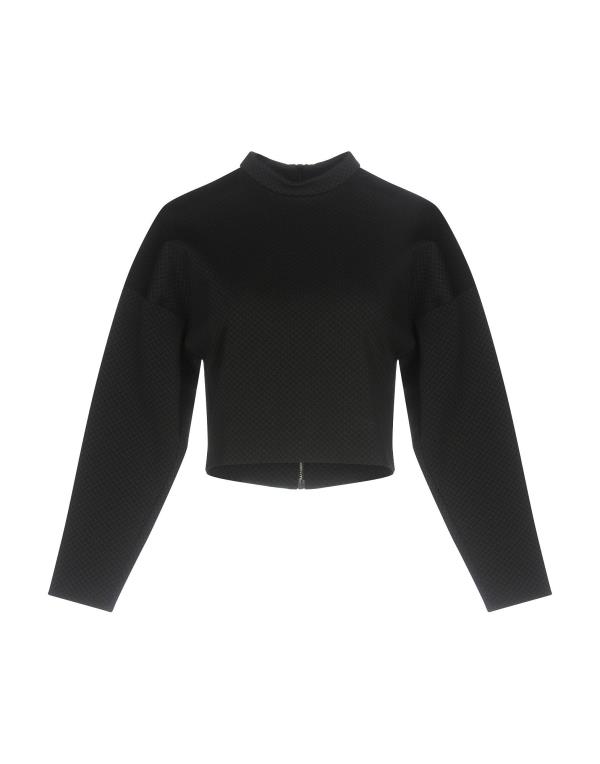 【送料無料】 ピンコ レディース パーカー・スウェット アウター Sweatshirt Black