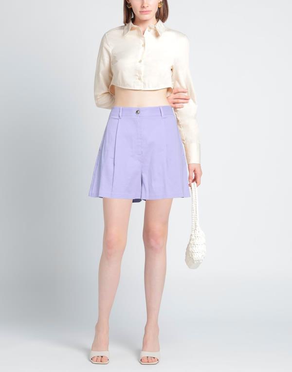 【送料無料】 ピンコ レディース ハーフパンツ・ショーツ ボトムス Shorts & Bermuda Lilac