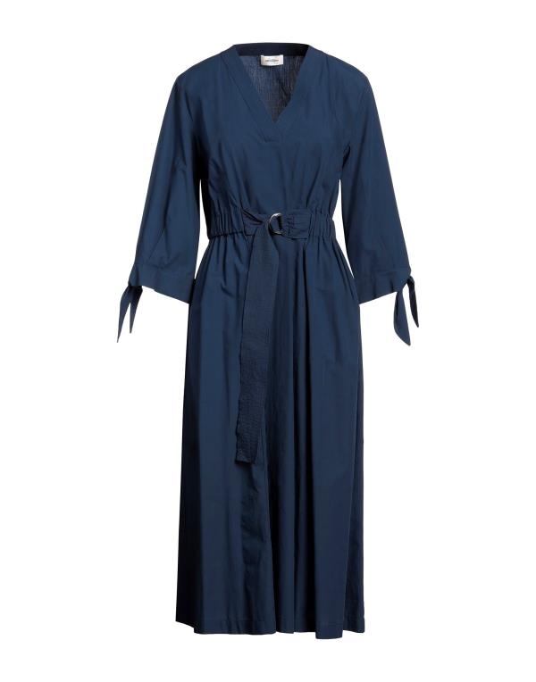 【送料無料】 オットダム レディース ワンピース トップス Midi dress Navy blueのサムネイル