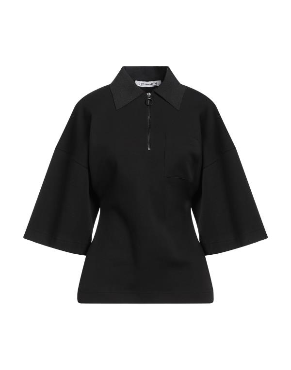 【送料無料】 トラサルディ レディース ポロシャツ トップス Polo shirt Black