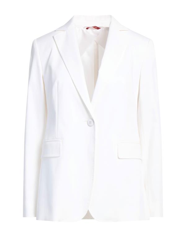 マックスマーラ 【送料無料】 マックスマーラ レディース ジャケット・ブルゾン ブレザー アウター Blazer White