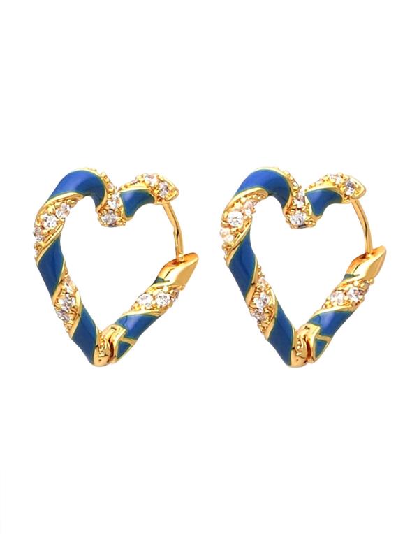 ̵ ޡޥ ǥ ԥ ꡼ Earrings Blue