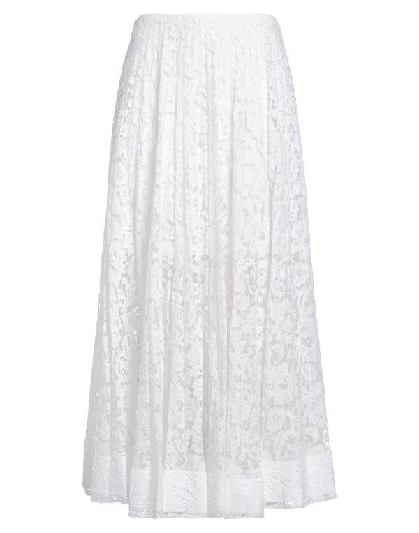 【送料無料】 ヴァレンティノ レディース スカート ボトムス Maxi Skirts White