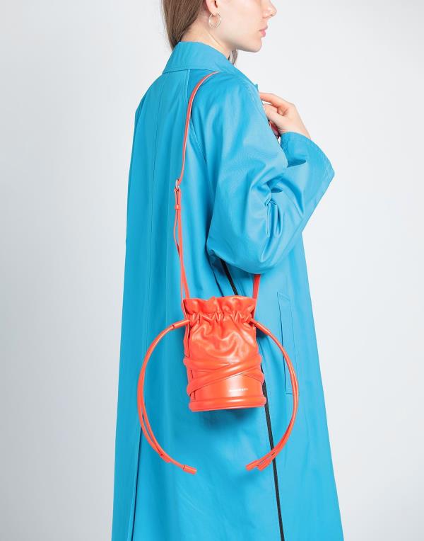 【送料無料】 アレキサンダー・マックイーン レディース ショルダーバッグ バッグ Cross-body bags Tomato red