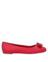 【送料無料】 フェラガモ レディース ベルト アクセサリー Ballet flats Red