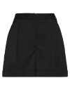 【送料無料】 ロエベ レディース ハーフパンツ・ショーツ ボトムス Shorts & Bermuda Black