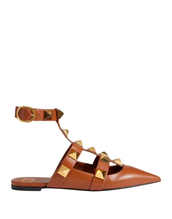 【送料無料】 ヴァレンティノ レディース ベルト アクセサリー Ballet flats Tan