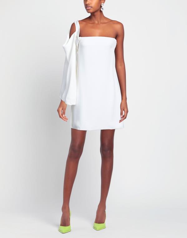 【送料無料】 フェラガモ レディース ワンピース トップス Short dress White