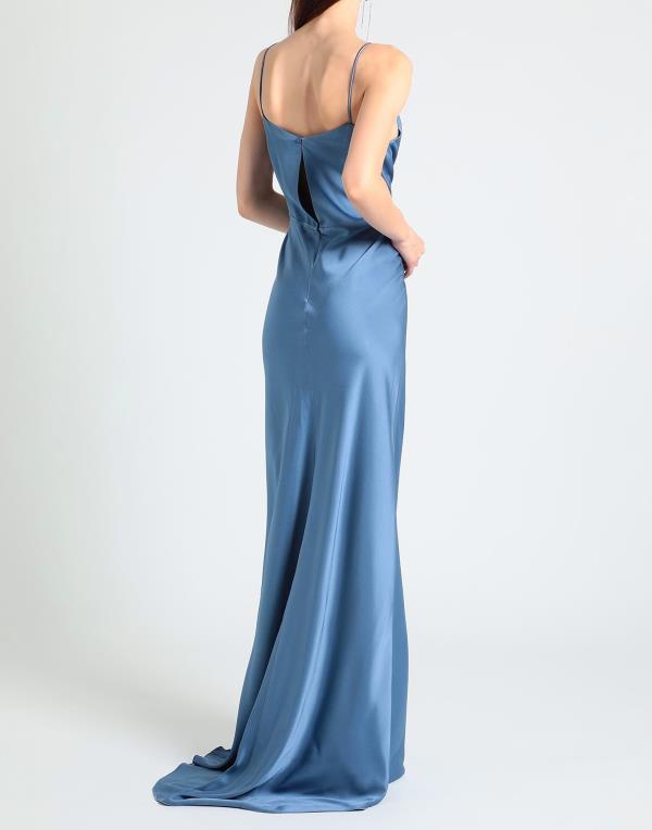 【送料無料】 マックスマーラ レディース ワンピース トップス Long dress Slate blue