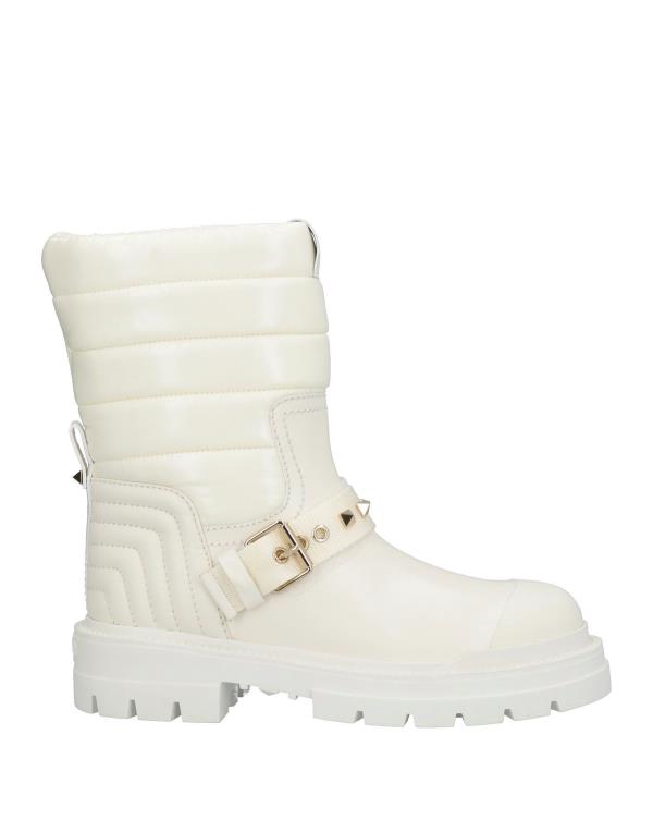 【送料無料】 ヴァレンティノ レディース ブーツ・レインブーツ ブーティ シューズ Ankle boot Off white