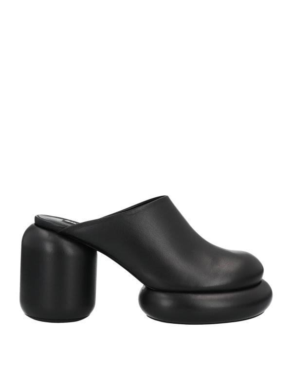  ジル・サンダー レディース サンダル シューズ Mules and clogs Black