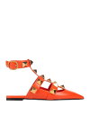  ヴァレンティノ レディース ベルト アクセサリー Ballet flats Orange