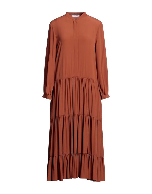 【送料無料】 ビートライス レディース ワンピース トップス Midi dress Brown