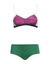 【送料無料】 マルニ レディース 上下セット 水着 Bikini Purple