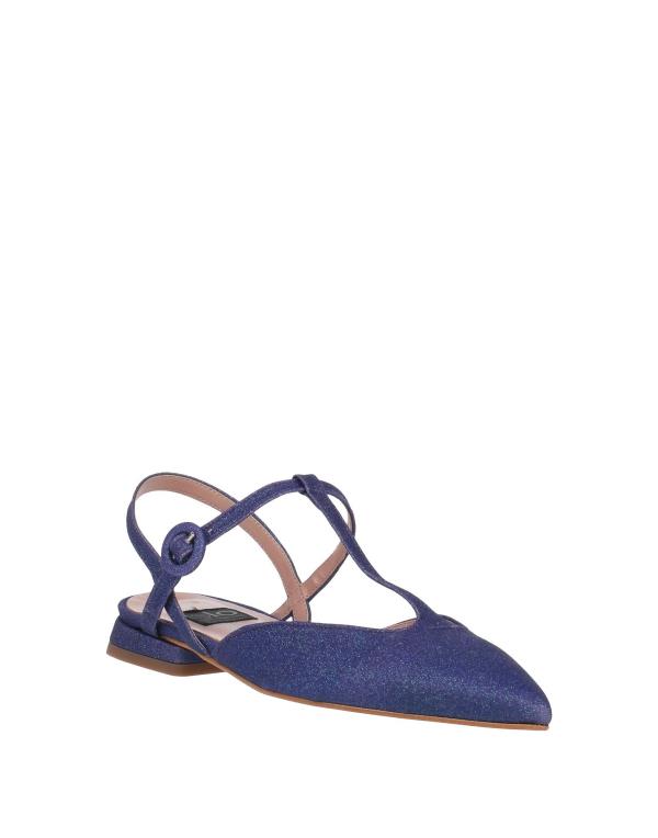 【送料無料】 イズロ レディース ベルト アクセサリー Ballet flats Dark purple