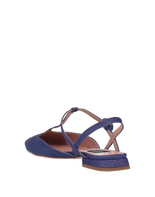 【送料無料】 イズロ レディース ベルト アクセサリー Ballet flats Dark purple