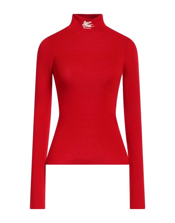 【送料無料】 エトロ レディース ニット・セーター アウター Turtleneck Red