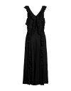 【送料無料】 ジル・サンダー レディース ワンピース トップス Long dress Black