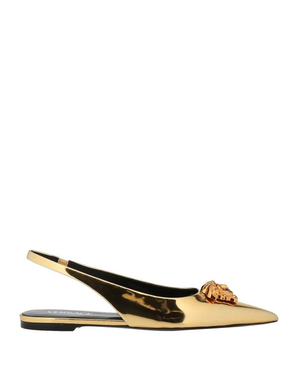 ヴェルサーチ ベルト（レディース） 【送料無料】 ヴェルサーチ レディース ベルト アクセサリー Ballet flats Gold