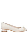 【送料無料】 フェラガモ レディース ベルト アクセサリー Ballet flats Ivory