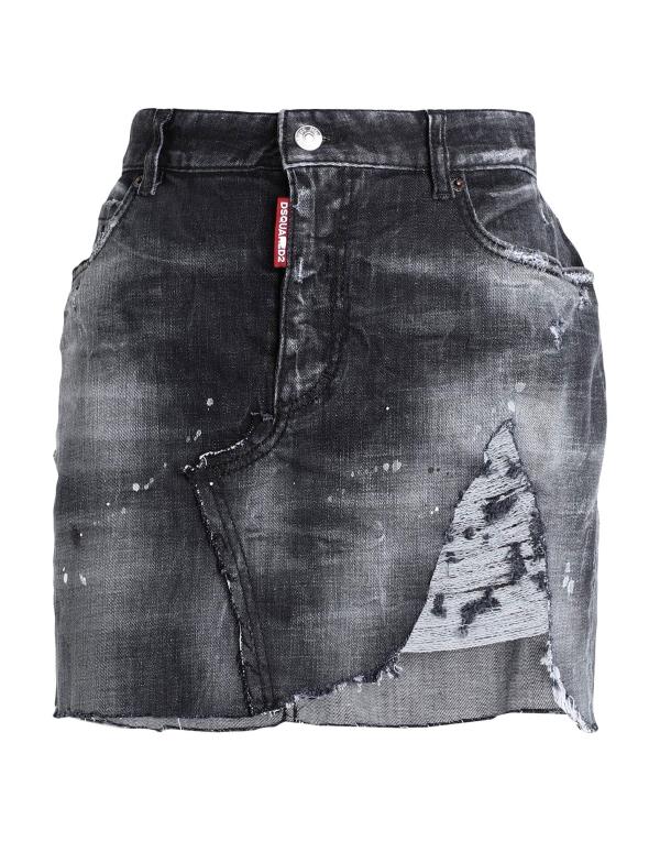 【送料無料】 ディースクエアード レディース スカート ボトムス Denim skirt Lead