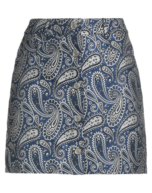 【送料無料】 ゴールデングース レディース スカート ボトムス Mini skirt Navy blue