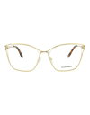 【送料無料】 アレキサンダー・マックイーン レディース サングラス・アイウェア アクセサリー Eyeglass frame Gold