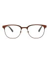 【送料無料】 McQアレキサンダーマックイーン レディース サングラス・アイウェア アクセサリー Eyeglass frame Brown