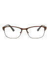 yz McQALT_[}bNC[ fB[X TOXEACEFA ANZT[ Eyeglass frame Brown