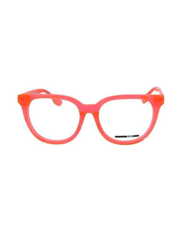 【送料無料】 McQアレキサンダーマックイーン レディース サングラス・アイウェア アクセサリー Eyeglass frame Orange