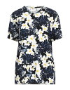 【送料無料】 マジェスティック レディース Tシャツ トップス T-shirt Midnight blue