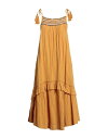 【送料無料】 ヴェルヴェットバイグラハムスペンサー レディース ワンピース トップス Midi dress Mustard