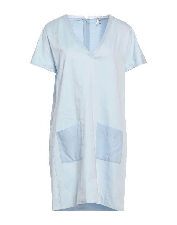 【送料無料】 フェデーリ レディース ワンピース トップス Short dress Sky blue