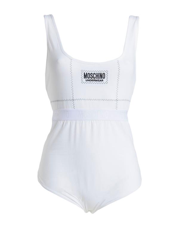 【送料無料】 モスキーノ レディース ナイトウェア アンダーウェア Lingerie bodysuit White