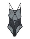 【送料無料】 オフホワイト レディース ナイトウェア アンダーウェア Lingerie bodysuit Black