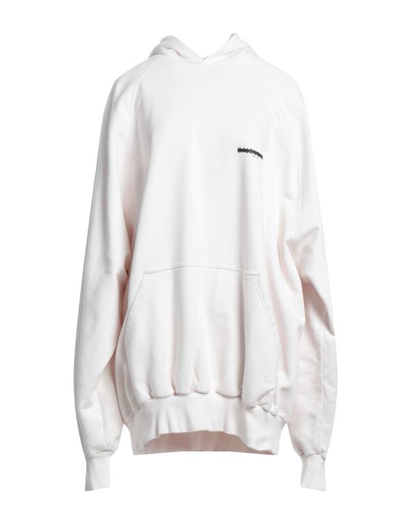 【送料無料】 バレンシアガ レディース パーカー・スウェット アウター Sweatshirt Off white