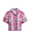  ヴェルサーチ レディース シャツ トップス Patterned shirts & blouses Mauve