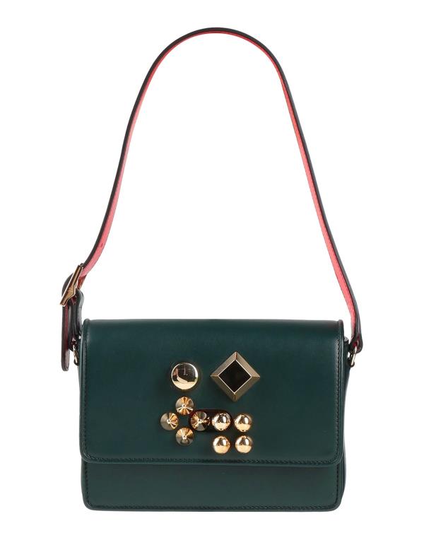 【送料無料】 クリスチャン・ルブタン レディース ハンドバッグ バッグ Handbag Dark green