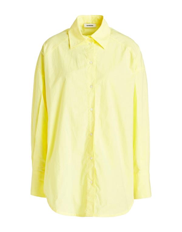 yz Th fB[X Vc gbvX Solid color shirts & blouses Yellow